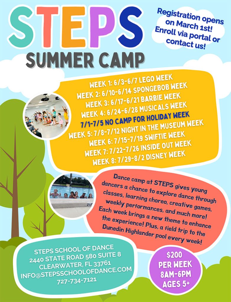 2024 Steps Summer Camp Info